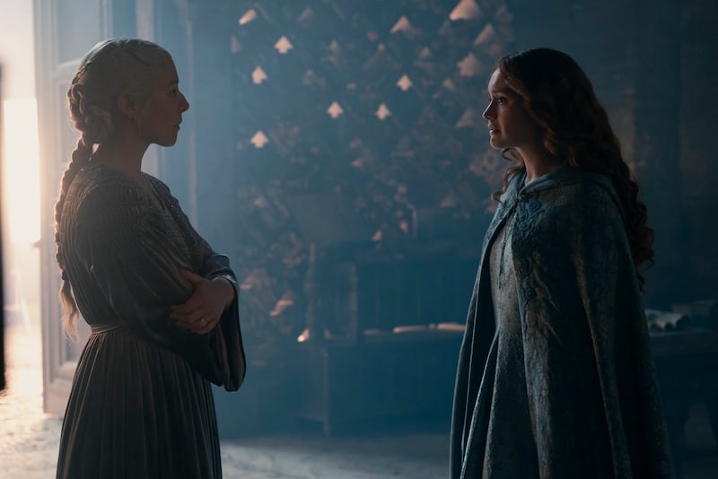 La actriz británica Olivia Cooke regresa como Alicent Hightower en la tercera temporada de House of the Dragon, en la que el conflicto es una realidad. Foto: cortesía.