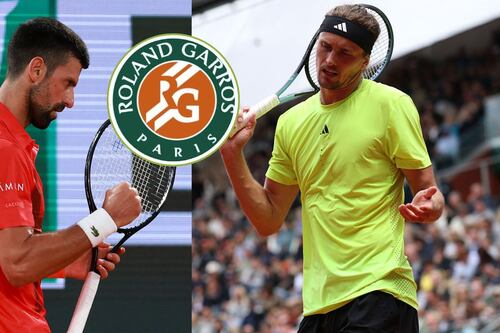 Las estrellas del tenis encienden Roland Garros 2025, ¿cómo le fue a Novak y a Zverevev?