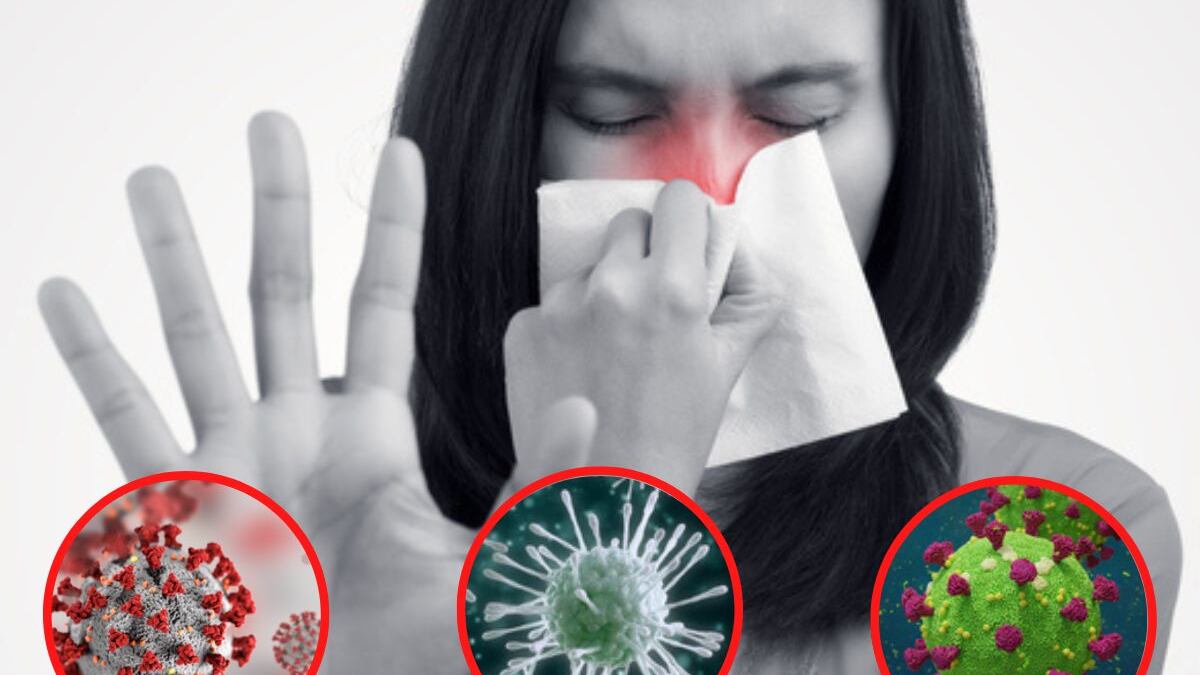 Cóvid-19, influenza, resfriado.