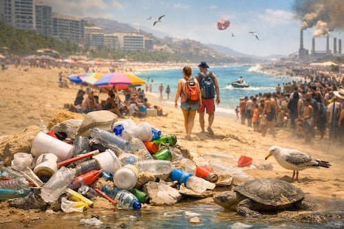 Semana Santa dispara hasta en 40% la basura en playas y destinos turístico en México