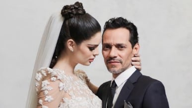 Marc Anthony y Nadia Ferreira