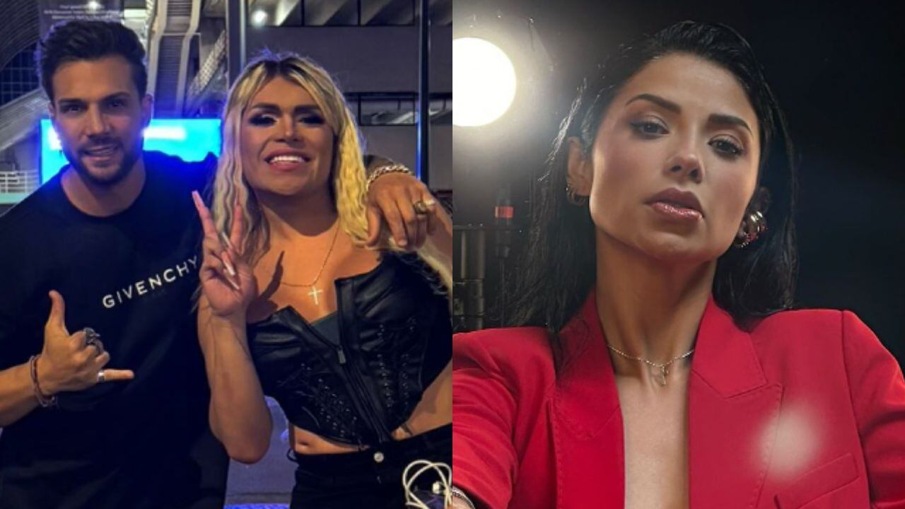 Nicola Porcella, Wendy Guevara y Ferka