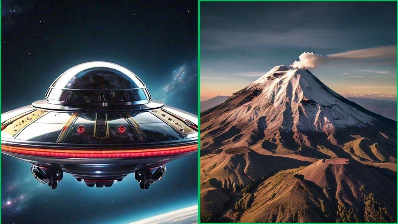 ¿Llegaron los extraterrestres? Captan luz brillante sobrevolando el Popocatepetl