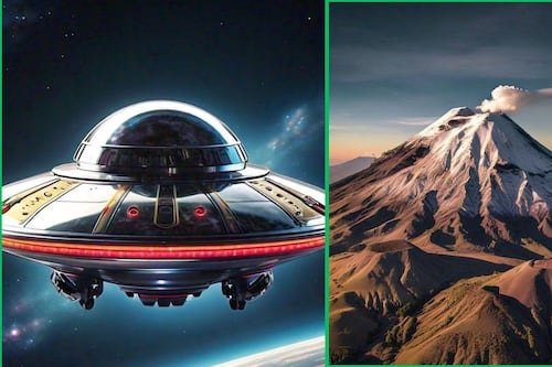 ¿Llegaron los extraterrestres? Captan luz brillante sobrevolando el Popocatépetl