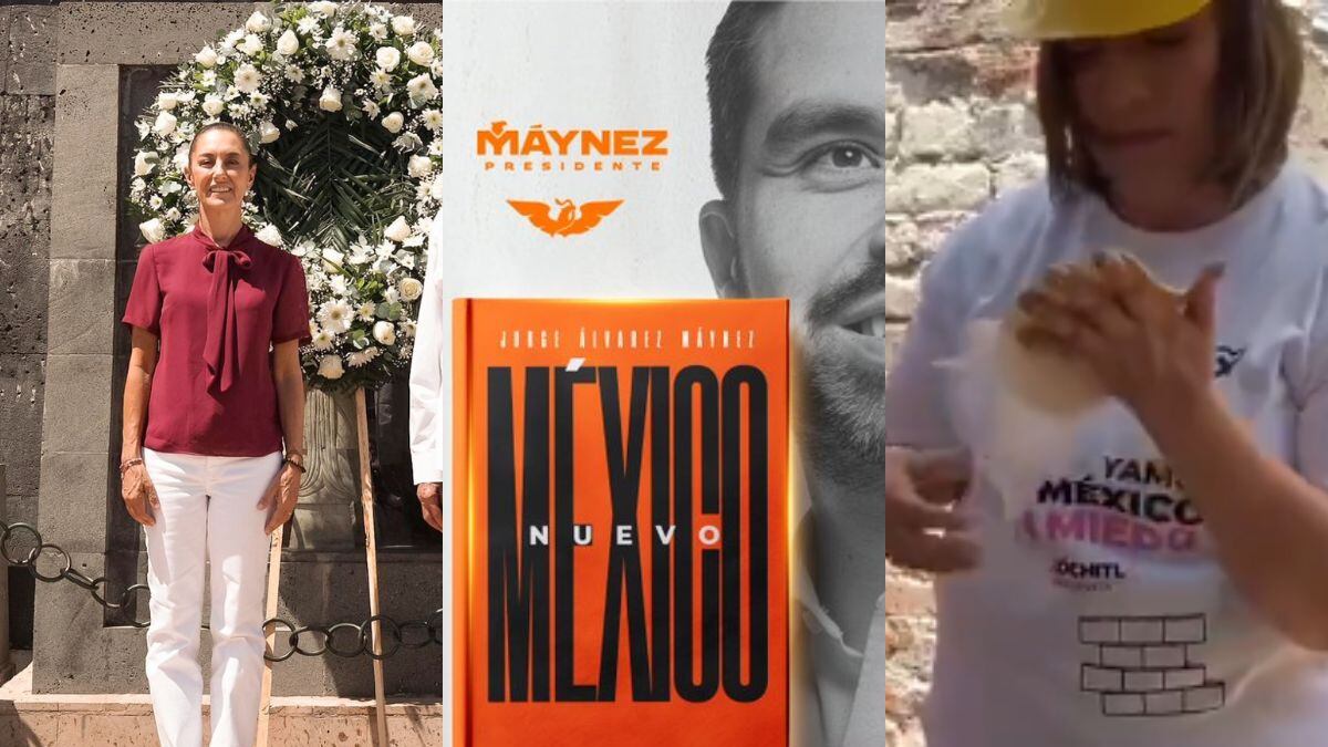 Sheinbaum-Máynez-libro-Xóchitl-candidatos-presidenciales