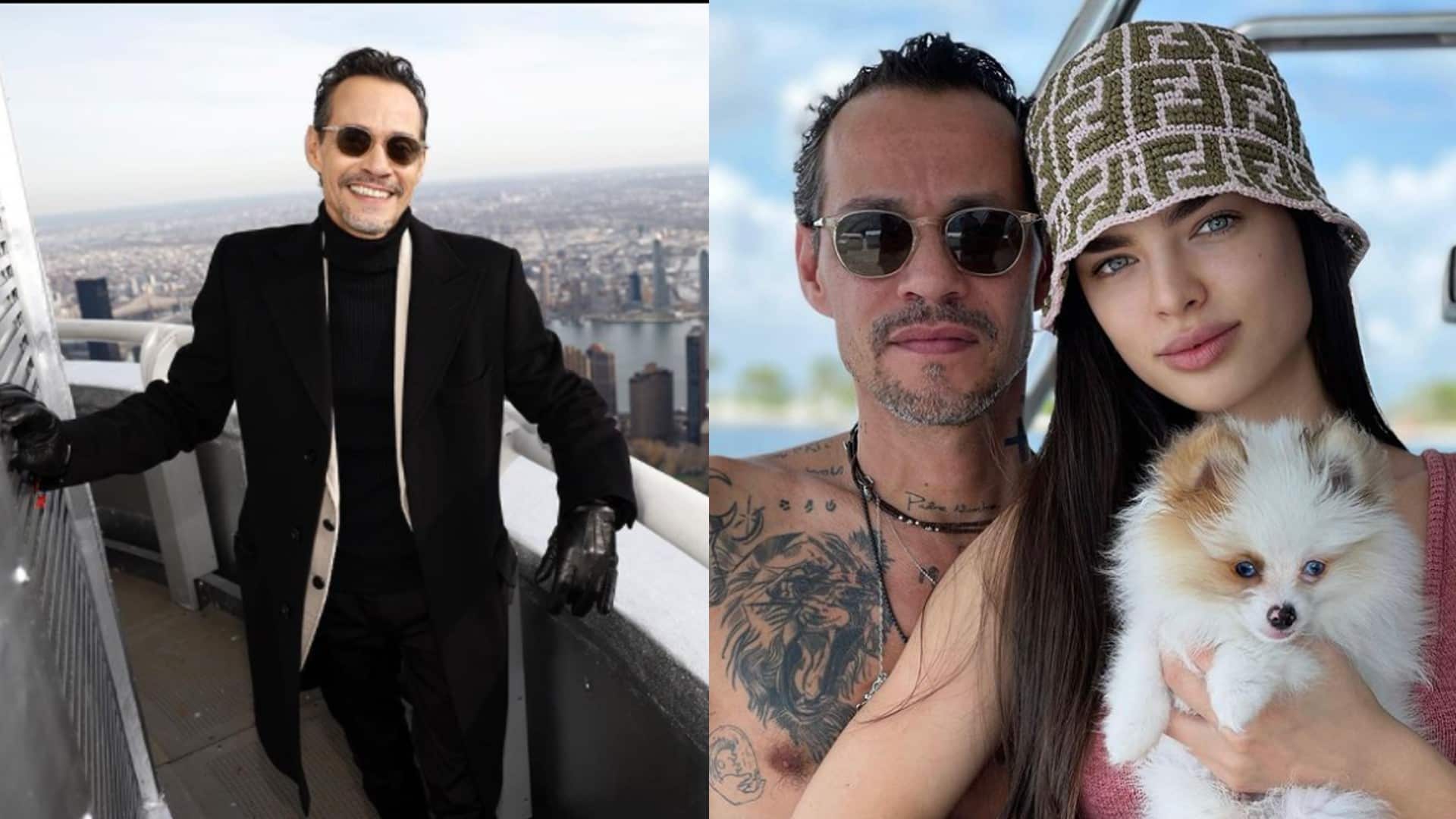 “Va a va tener un nieto”: Critican a Marc Anthony por supuesto embarazo de su novia
