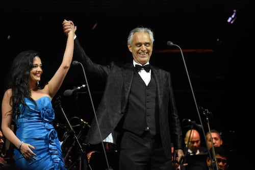 ¡Confirmado! Andrea Bocelli cantará en el Zócalo con Los Ángeles Azules y Ximena Sariñana