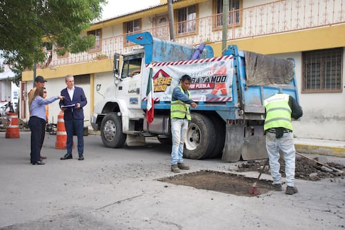 Con recursos de parquímetros, Puebla tapa en promedio 21 mil baches al mes