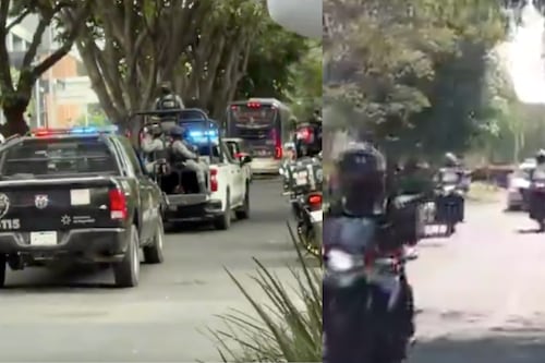 ¡Con sirenas y convoy! El impactante traslado de Nueva Caledonia en Guadalajara que se volvió viral