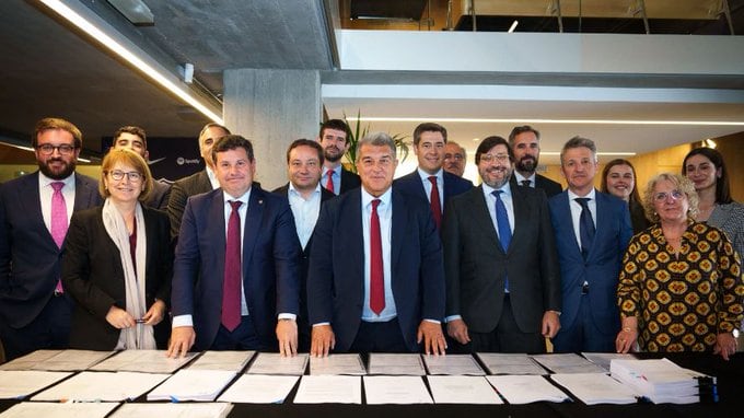 Joan Laporta presentó este proyecto I @FCBarcelona