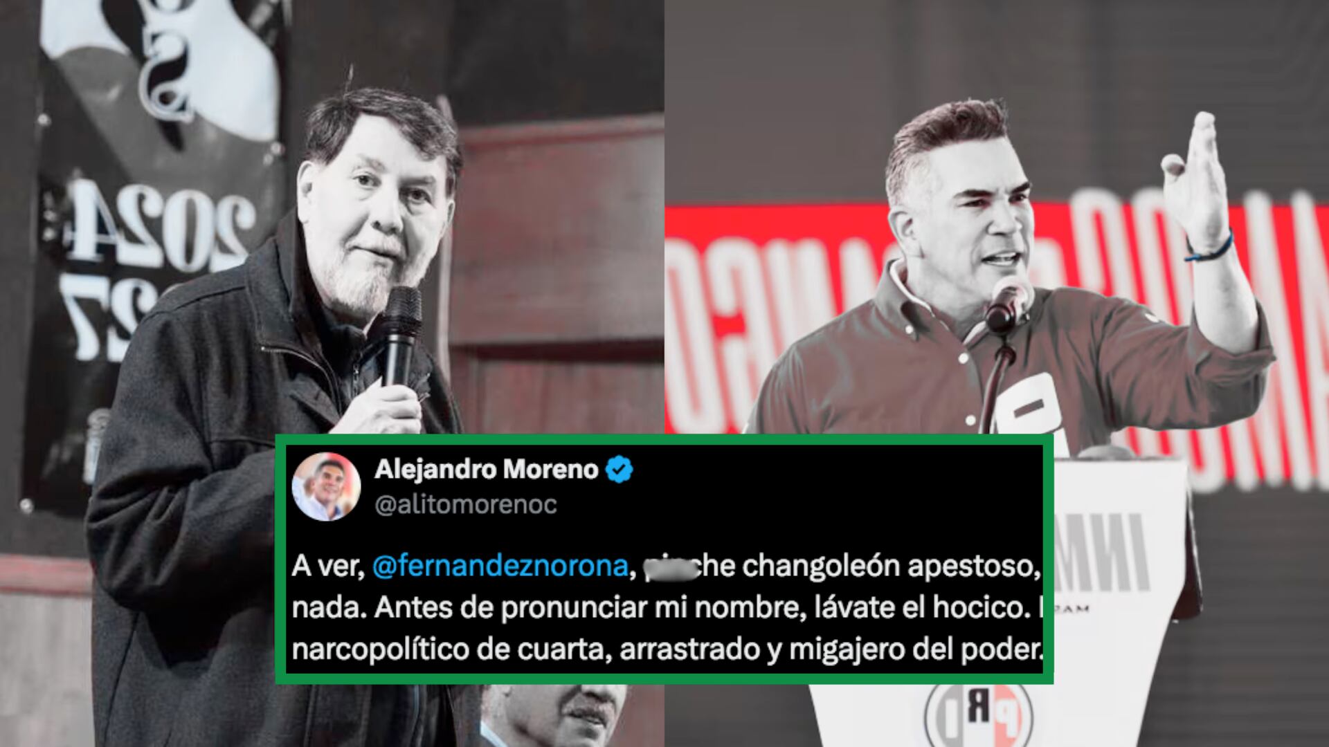 Las declaraciones de Fernández Noroña sobre la salida de Adán Augusto evidenciaron tensiones internas en Morena