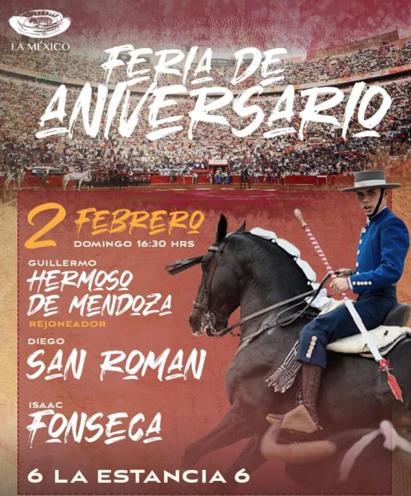 El heredero de una de las dinastías más importantes del rejoneo mundial, Guillermo Hermoso de Mendoza,  nos recibe en su rancho de San Miguel de Allende, donde entrena junto a sus caballos para su próxima corrida en la Monumental Plaza México