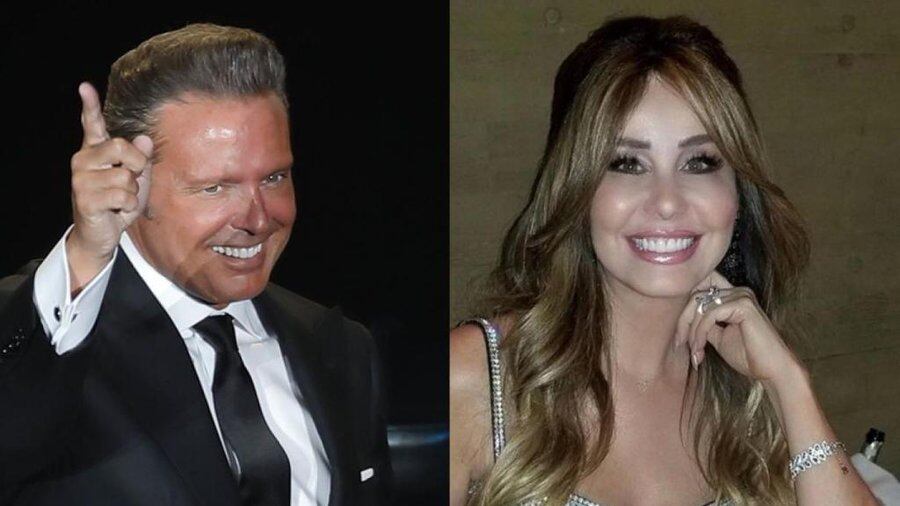 Myrka Dellanos y Luis Miguel