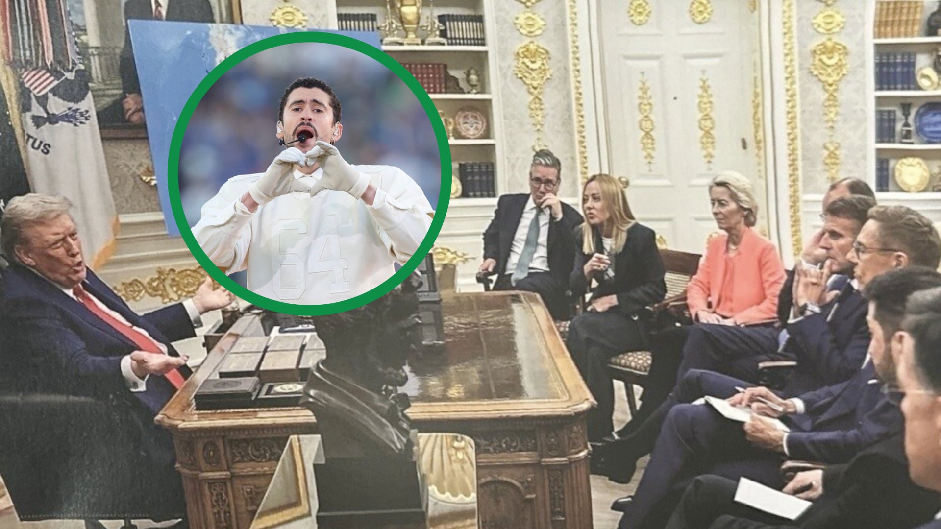 La publicación se viralizó rápidamente y volvió a colocar a Trump en el centro de la conversación digital tras el Super Bowl