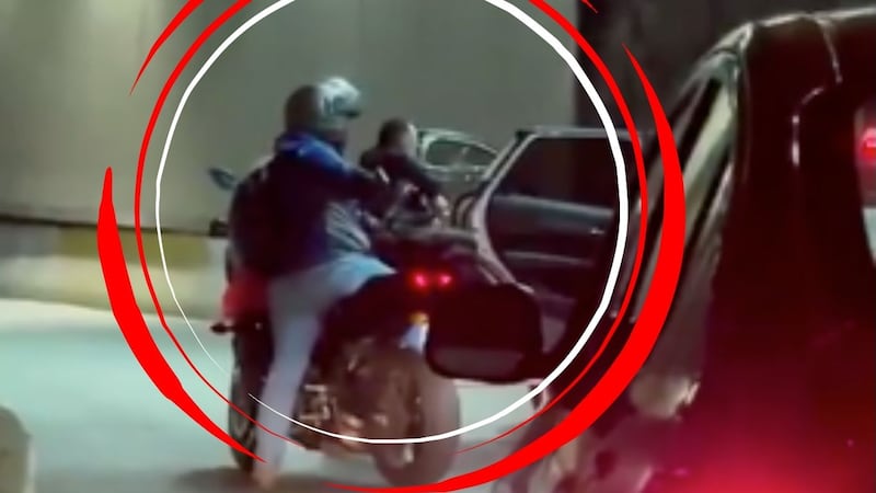Asalto en túnel de Santa Fe desata caos vial: roban reloj de lujo en pleno tráfico y descartan secuestro