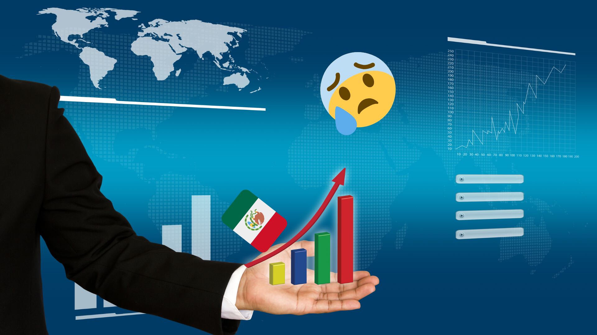 Los economistas del FMI alertan que la economía mexicana sigue estancada; muy cerca del crecimiento nulo en 2025.