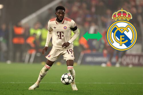 ¡Davies será merengue! El lateral del Bayern Múnich firmará en enero con el Real Madrid