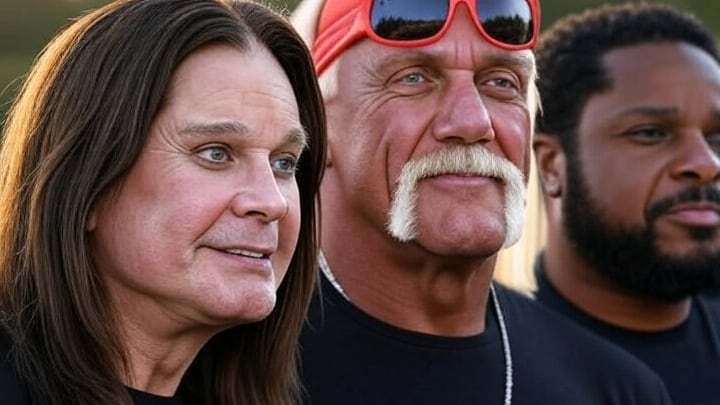 Hulk Hogan, Ozzy Osbourne y Malcolm-Jamal Warner