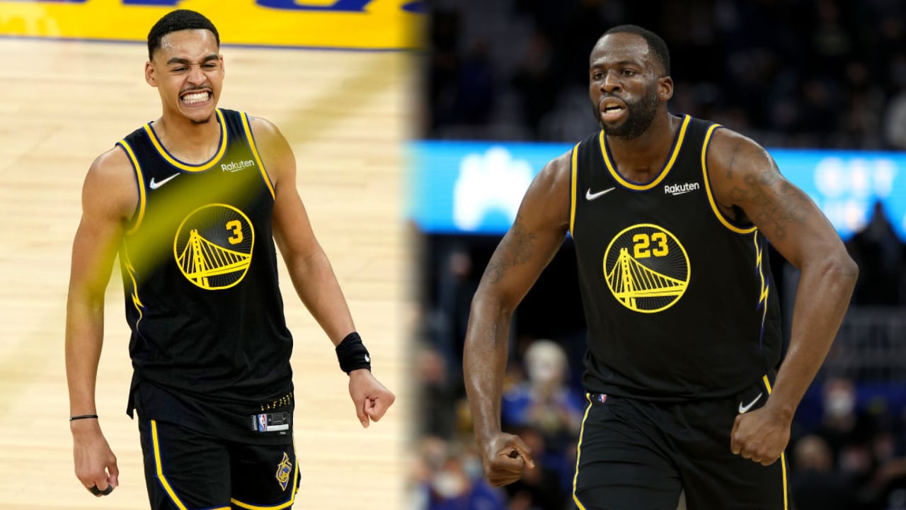 Jordan Poole y Draymond Green juegan para los Warriors de Golden State desde 2019 y 2012 respectivamente