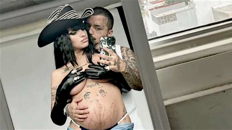 La cantante ya se encuentra en el último mes de embarazo y se encuentra en Argentina.