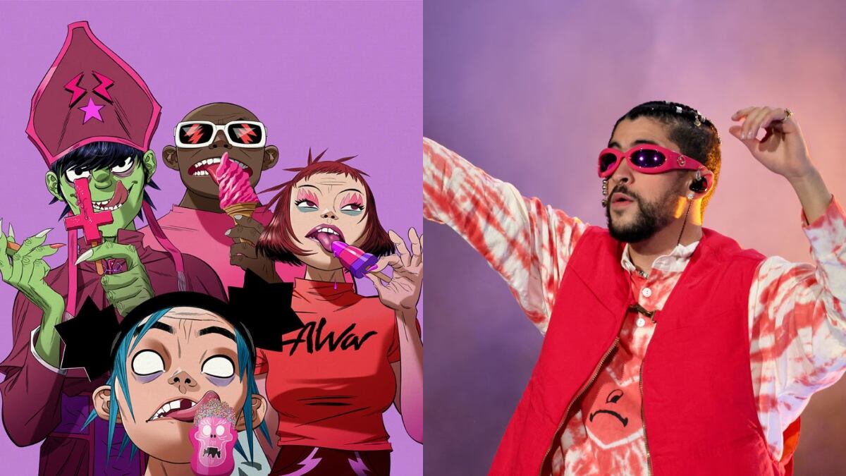 Gorillaz y Bad Bunny