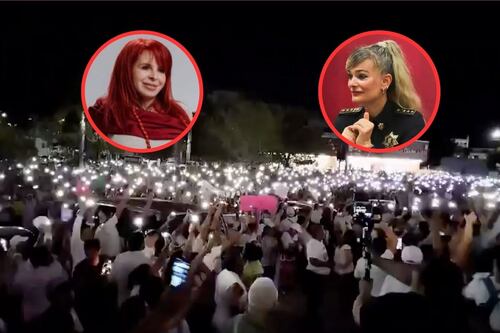 Multitud exige renuncia de la gobernadora Layda Sansores y su secretaria de seguridad por casos de abuso a policías