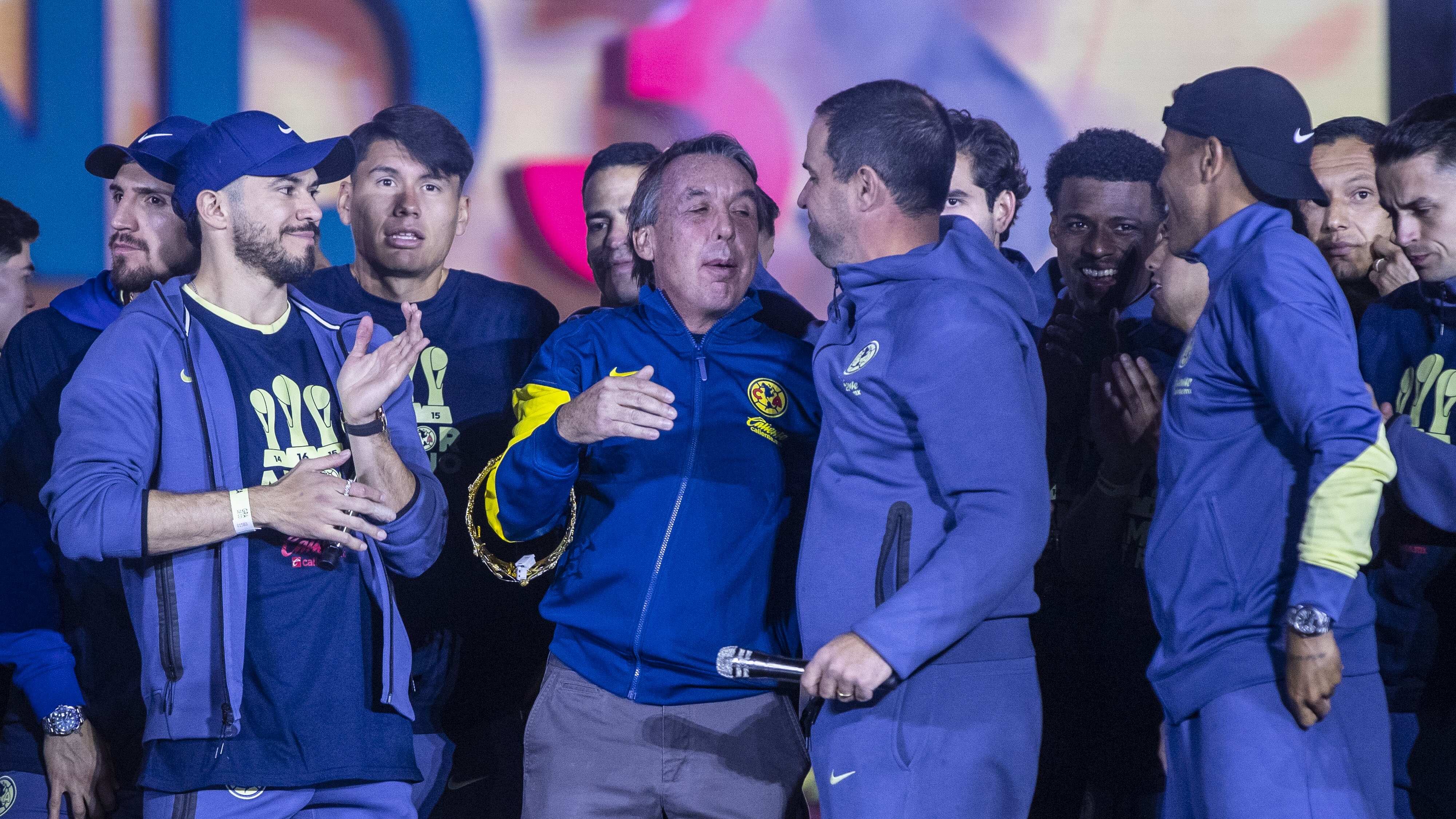 André Jardine dedicó unas palabras a Emilio Azcárraga.