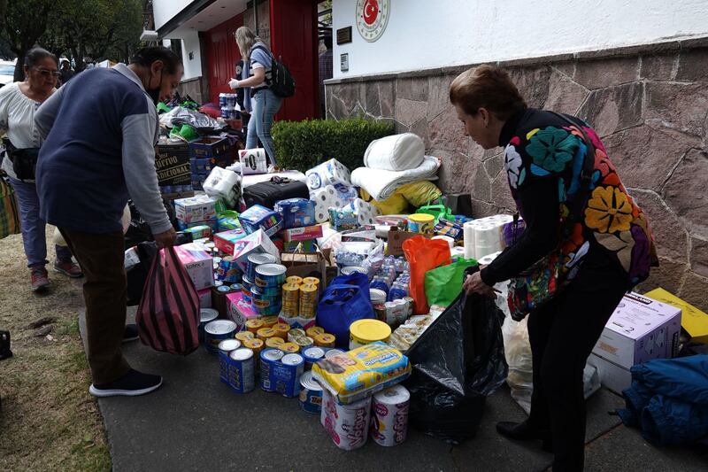 Centros de acopio para Turquía en la Ciudad de México