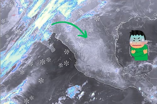 ¡Clima gélido! Frente frío 15 provocará heladas, nieve y fuertes vientos en varios estados del país