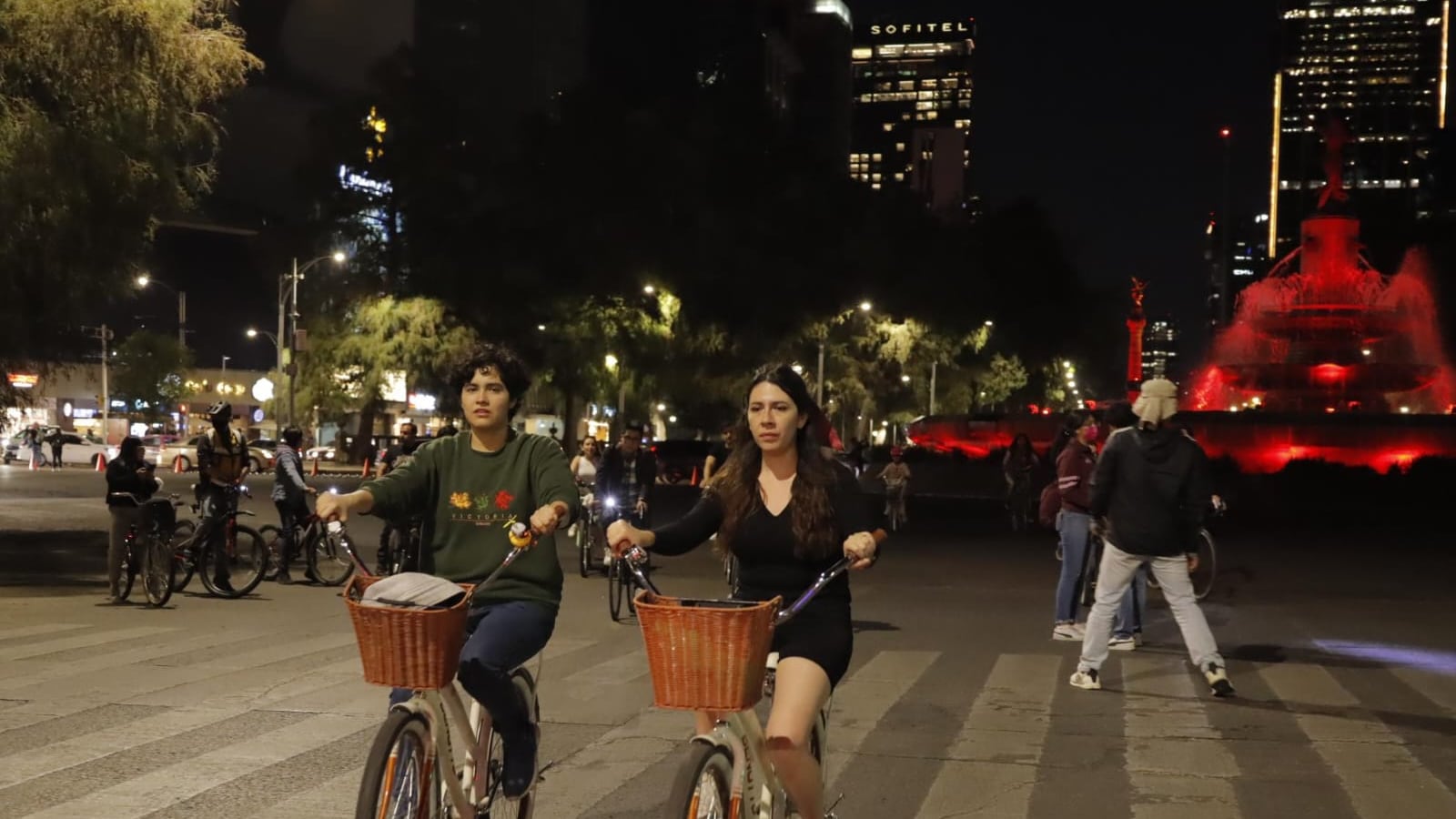 Paseo en bici nocturno