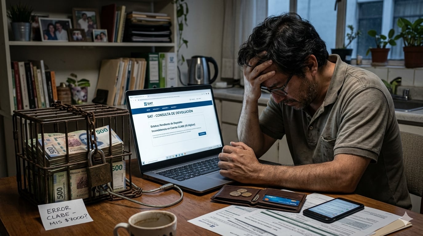 SAT frena millones de devoluciones: por qué tu dinero no cae
