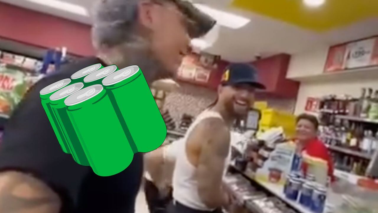 Las redes sociales resaltaron que solo así está contento los que atienden la caja.