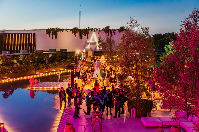 Fiesta en el Live Aqua en San Miguel de Allende