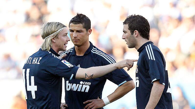 Guti-Cristiano-Higuaín