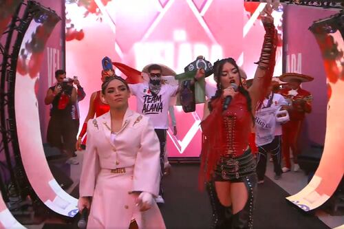 VIDEO: Alana Flores se luce con espectacular entrada en la Velada del Año V