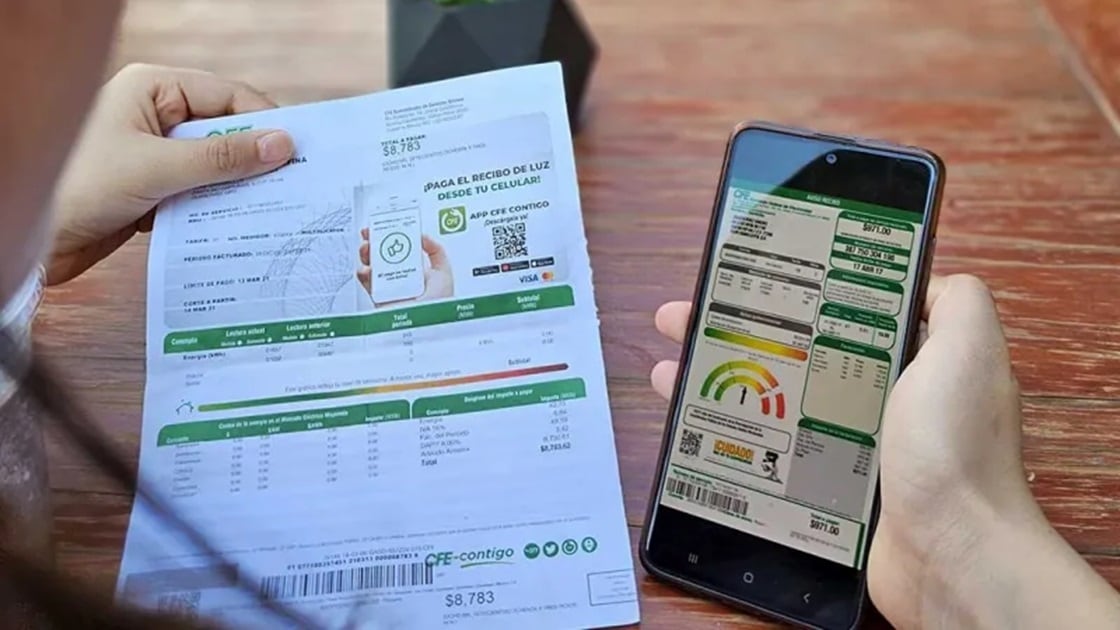 Recibo digital CFE