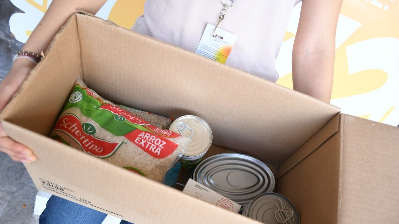 La recepción de artículos y alimentos será hasta principios de noviembre.