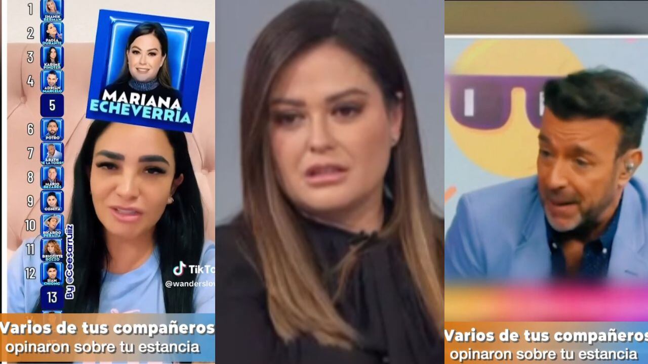 El programa de Televisa pasó los videos de excompañeros de Mariana que la acusan de mala compañera.