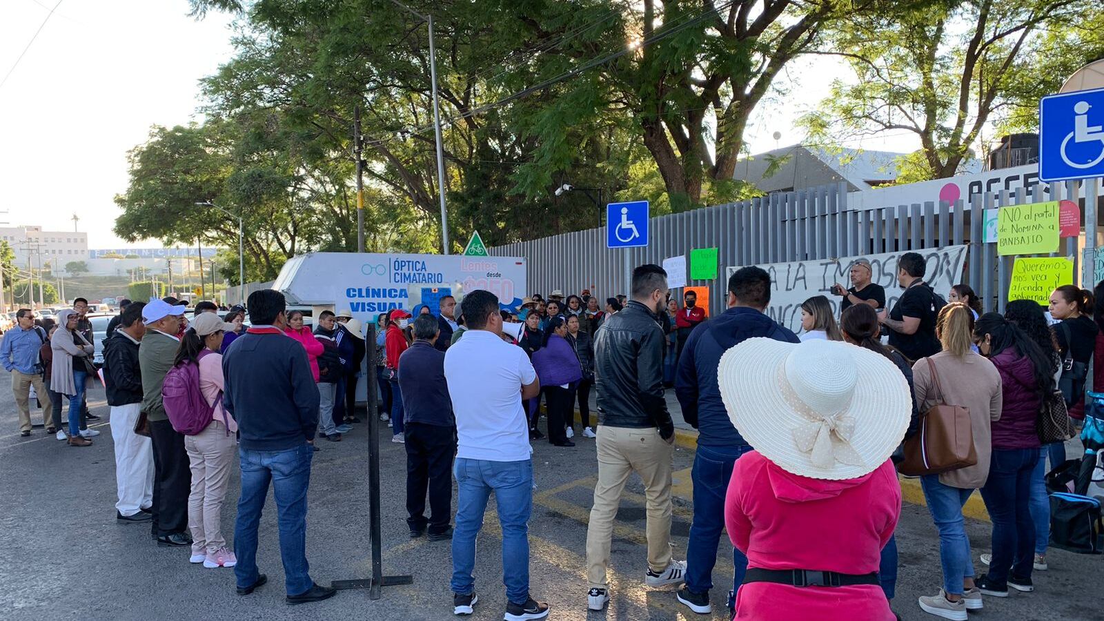 manifestantes maestros