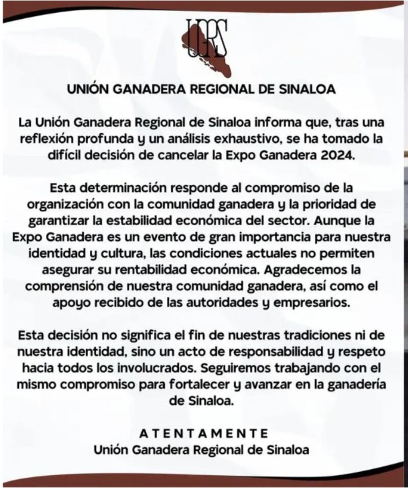 Unión Ganadera Regional de Sinaloa