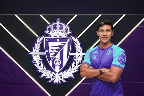 JJ Macías busca su segunda oportunidad en Europa con el Real Valladolid
