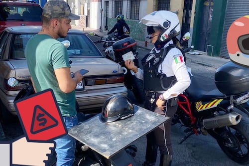 No usar casco, de las infracciones más frecuentes en Jalisco; Multas superan los tres mil 500 pesos