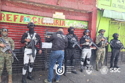 Aseguran mil 863 toneladas de autopartes en mega operativo contra robo de vehículos en CDMX