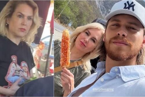 Mamá de Aldo de Nigris es captada vendiendo ropa en tianguis y tras crueles comentarios, se defiende de la forma más divertida