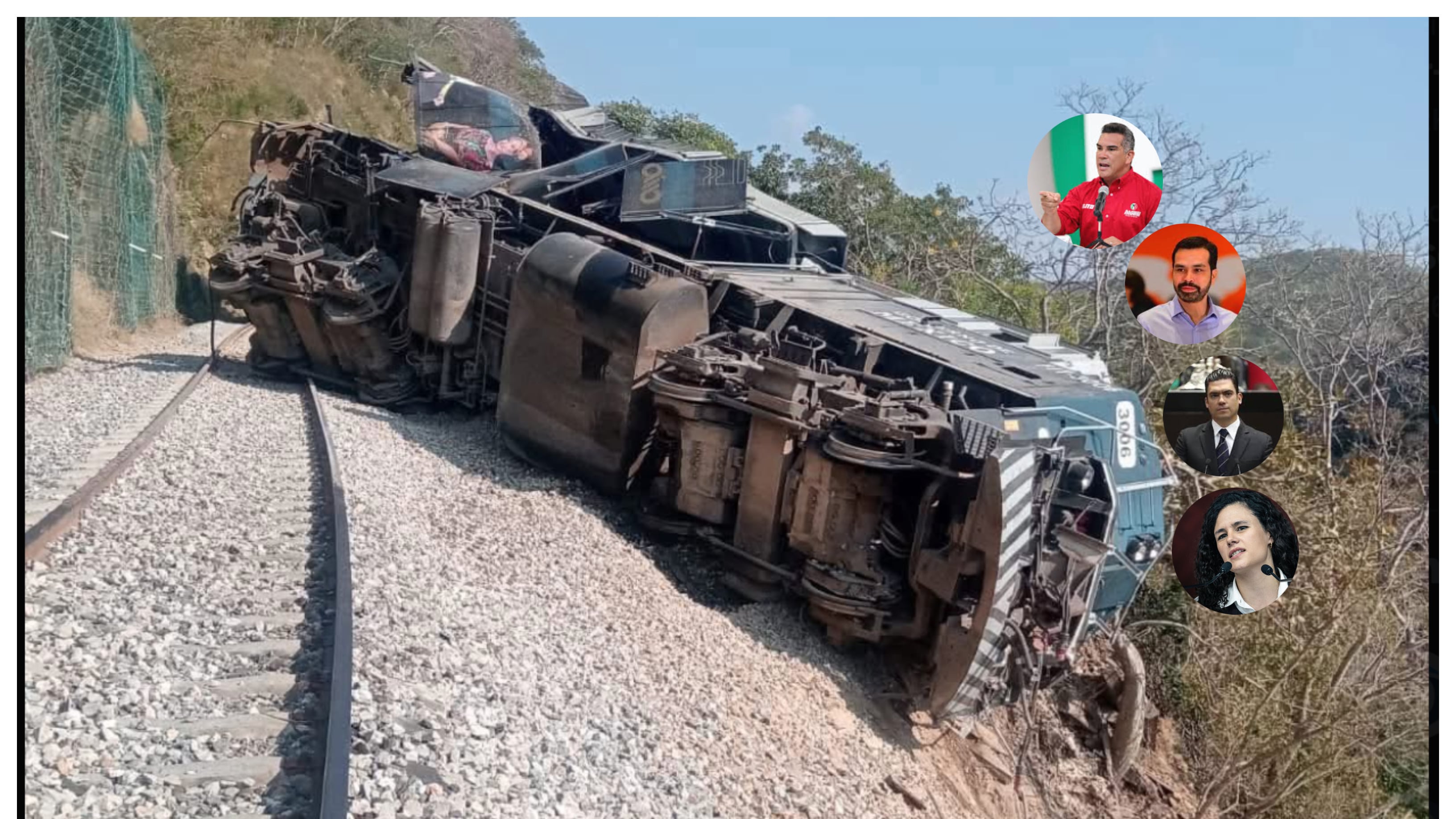 Partidos accidente tren