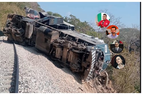 Tragedia del tren en Oaxaca exhibe a Luisa María Alcalde: fue la última en reaccionar
