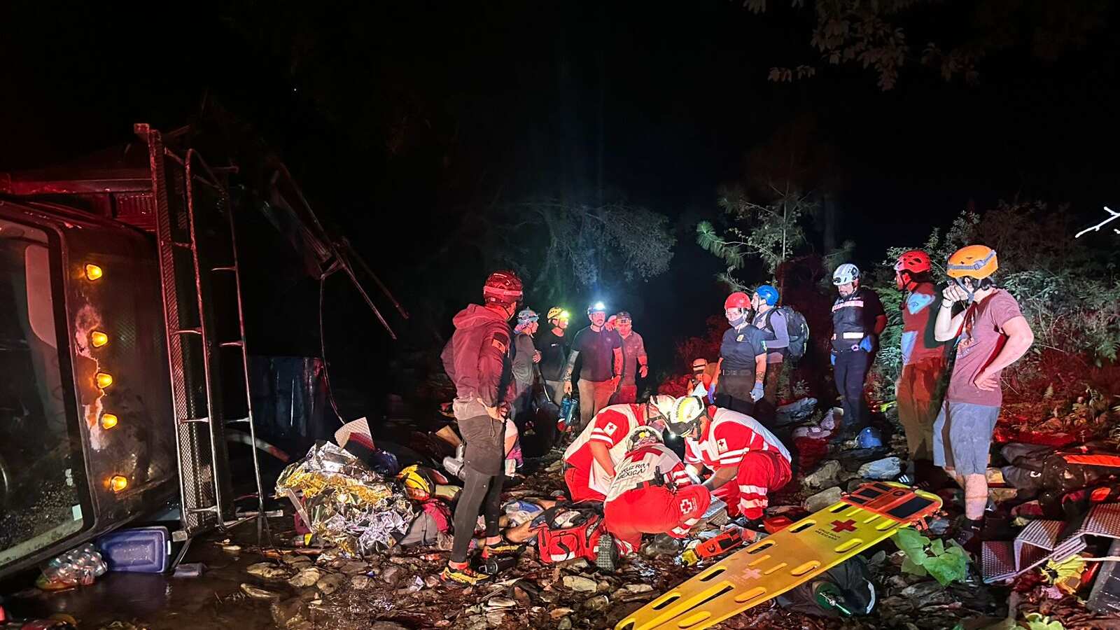 Los pasajeros se dirigían al atractivo turístico de Matacanes.