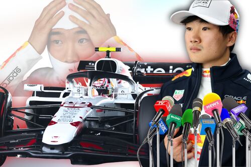 Yuki Tsunoda tras quedar eliminado de la Qualy 2 en el GP de Japón: “Me he pasado de la raya”