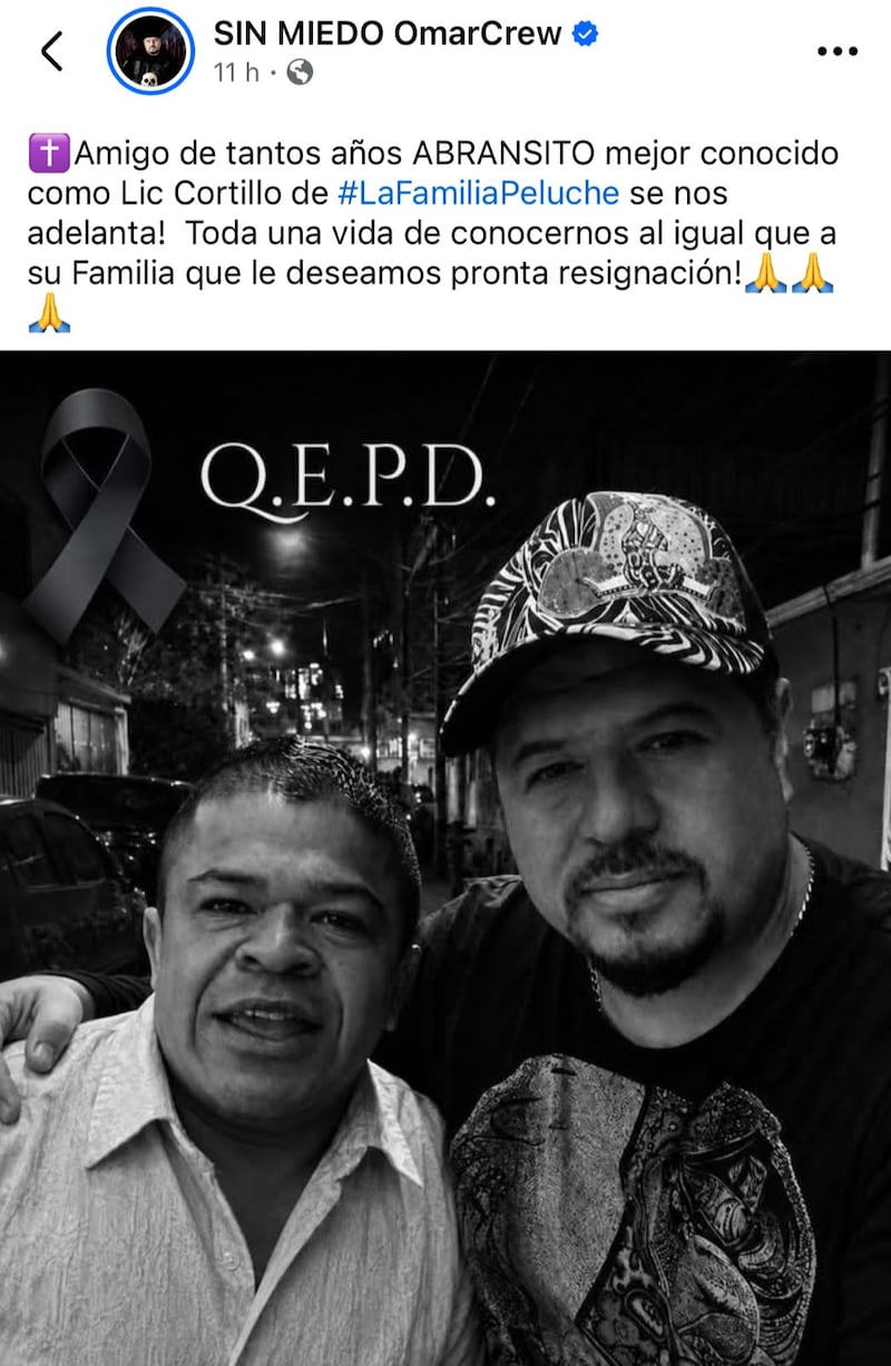 OmarCrew sobre la muerte de Abraham Pérez