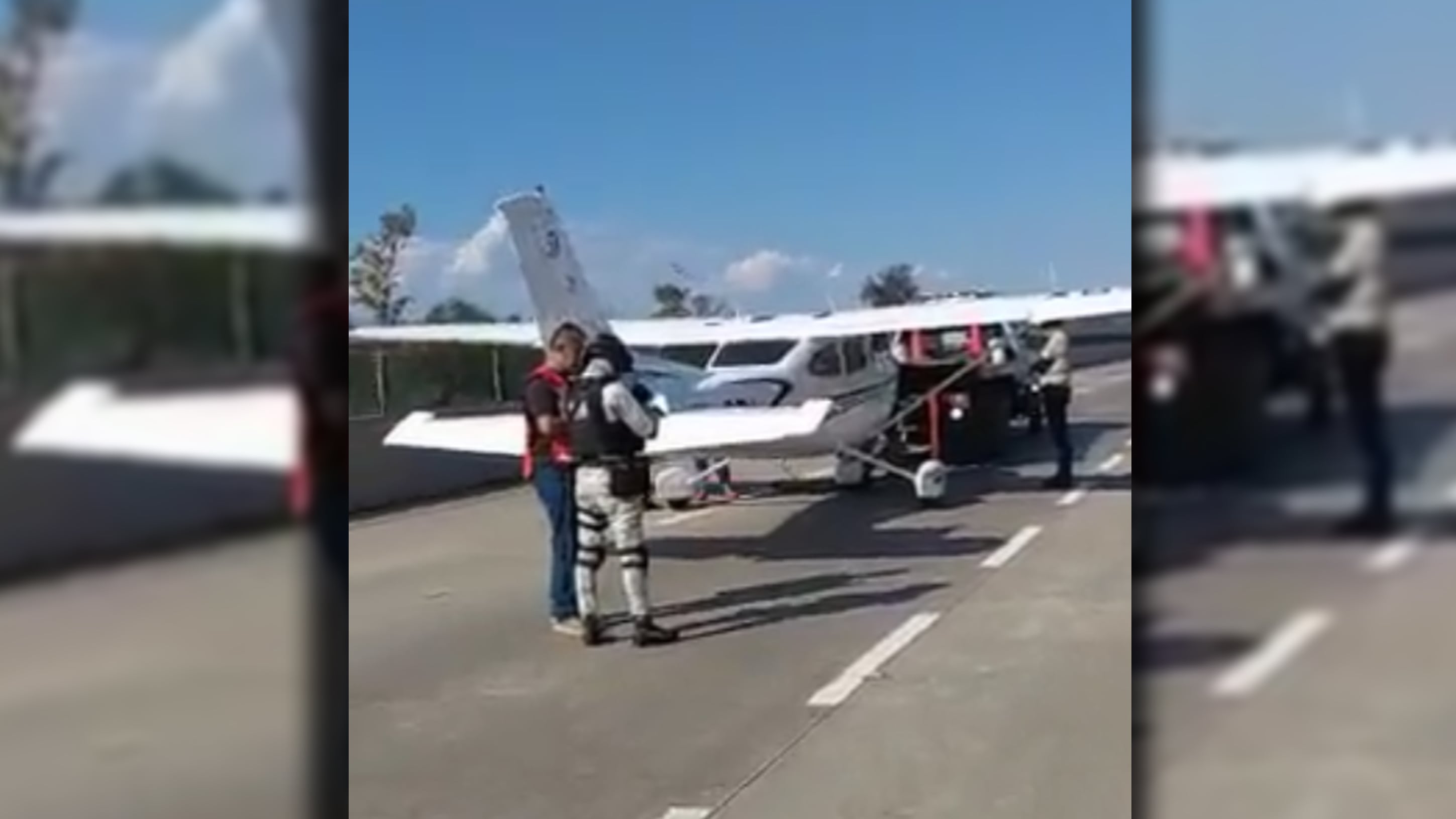 En la aeronave sólo viajaba el piloto, resultó ileso en la maniobra.